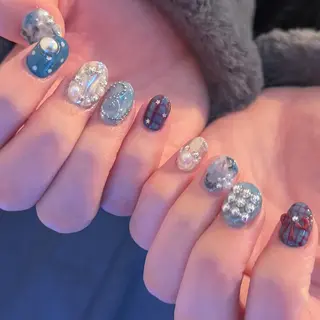 ネイル Nail Share Salon Mariris所属・ユカ🥞nail 堺筋本町/心斎橋のネイルデザイン