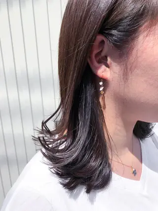 セミロング カラー 牧野恭平 【★酸性縮毛矯正★】のヘアスタイル