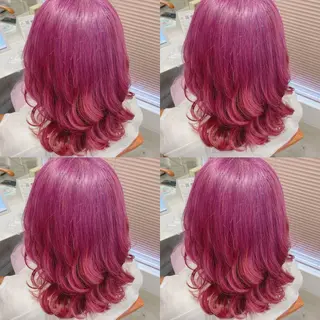 セミロング 🌈 YUUNA🌈のヘアスタイル