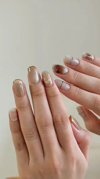 ネイル Lull ネイル/ HBL/ハンドケアのネイルデザイン