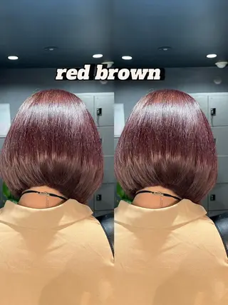 カラー シノダ タイシュウのヘアスタイル