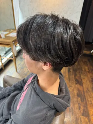 パーマ メンズ 松永 かずきのヘアスタイル