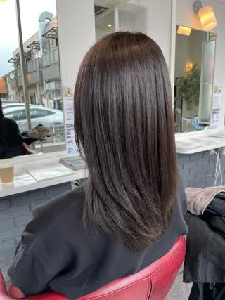 ミディアム カラー TELAHAIR 副代表　菊池謙のヘアスタイル