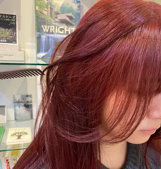 ミディアム 永田 愛莉のヘアスタイル