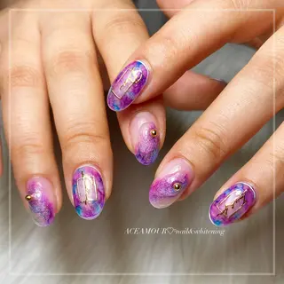 ネイル ネイル/耳つぼ /新ホワイトニングのネイルデザイン