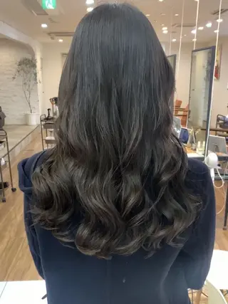 ロング 美容室fuhcoh下関店所属・熊谷 鈴のヘアスタイル