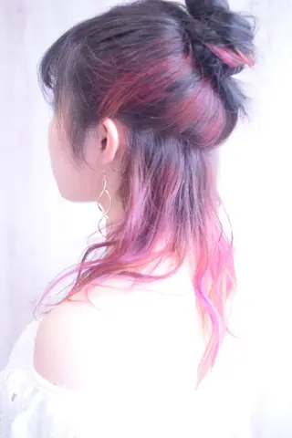 ミディアム GATE.所属・GATE. staffのヘアスタイル