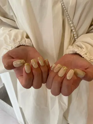 ネイル 束感まつ毛/ネイル/ LED♥KIRARAのマツエク・マツパデザイン