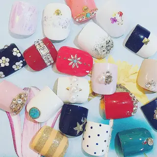 ネイル Viseo《6週間 長持ちパラジェル》のネイルデザイン