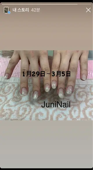 ネイル JuniNail 주니네일🇰🇷suのネイルデザイン