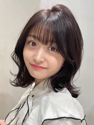 ミディアム ✨Taisei｜ 再現性カット✨️のヘアスタイル