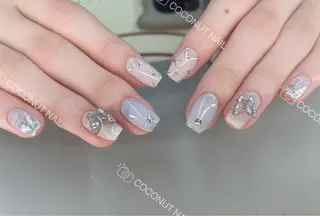 ネイル 神田 ココナッツのネイルデザイン