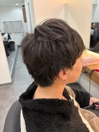 メンズ hair terrace M所属・郡山/透明感カラー /馬場アンドレアのヘアスタイル