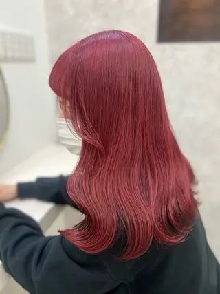 セミロング elubylovis nanaseのヘアスタイル