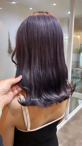 セミロング カラー silk🕯 hikaruのヘアスタイル