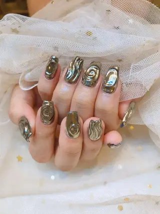 ネイル 長さだし専門店 M2　rikaのネイルデザイン