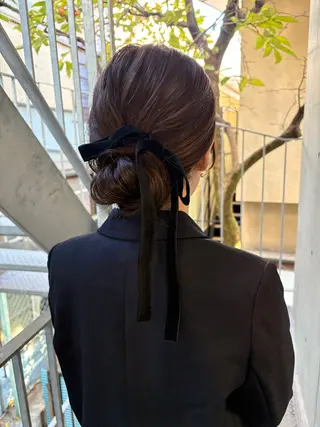 セミロング ヘアアレンジ yuuna/ ハッシュカット🎀のヘアスタイル