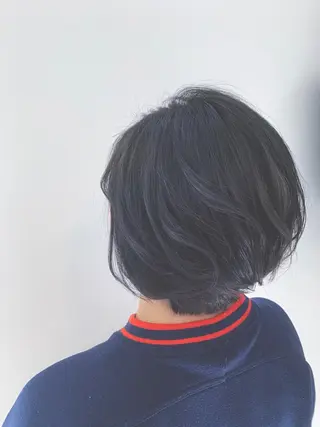 ショート カラー Uni.所属・地毛風ストレート/ 髪質改善/榎本流行のヘアスタイル