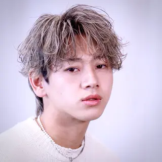 ショート カラー パーマ メンズ ✂︎メンズ特化✂︎ KAYAのヘアスタイル