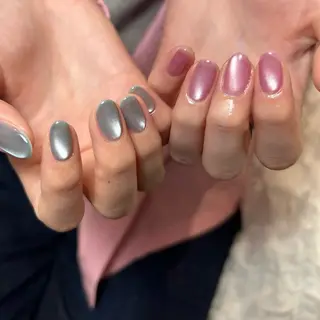 ネイル NINEnami ニュアンスネイルのネイルデザイン