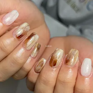 ミディアム ネイル richeri beautyのネイルデザイン