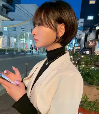 ショート Lond Bloom 天神ショート/ボブのヘアスタイル