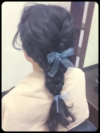 ヘアアレンジ 沢田 瞳のヘアスタイル