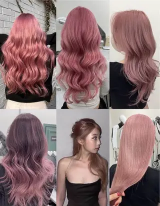 カラー 小西冬馬  髪質改善 縮毛矯正 艶カラーのヘアスタイル