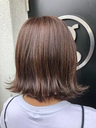 ミディアム 松本 剛成のヘアスタイル