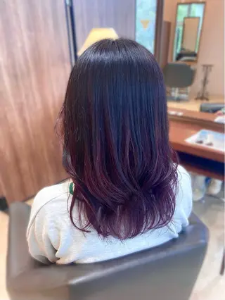 セミロング カラー Reginavita栄店 【レジナヴィータ】所属・鈴木 二依奈のヘアスタイル