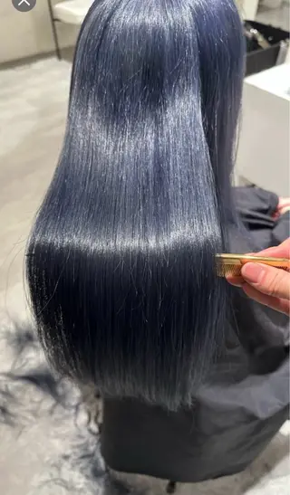 ロング clomus所属・🩵ブリーチ矯正 HIDE🩵のヘアスタイル