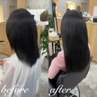 ロング Tint by alo所属・🐰FUMINA🐰 カットモデルのヘアスタイル