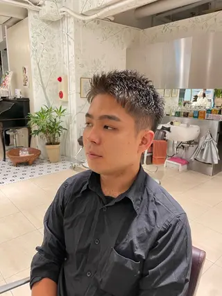 メンズ Of hair Jiyugaoka所属・青木 あおいのヘアスタイル