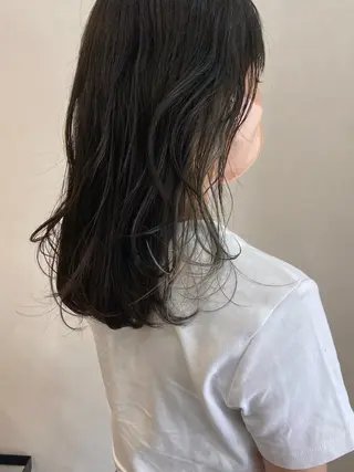 ロング ボブ/透明感カラー 🧸YUI❤️のヘアスタイル
