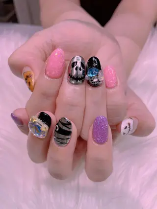 ネイル 長さだし専門店 M2　rikaのネイルデザイン