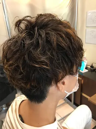 パーマ メンズ 透明感韓国ヘア♡ みつきのヘアスタイル