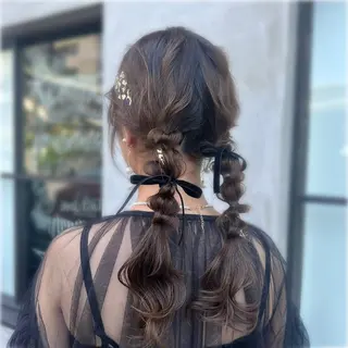 ヘアアレンジ hair make WILLOW所属・WILLOW 荒木 茉菜香の眉毛・アイブロウイメージ