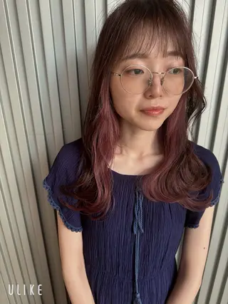 ミディアム 近藤 大誠のヘアスタイル