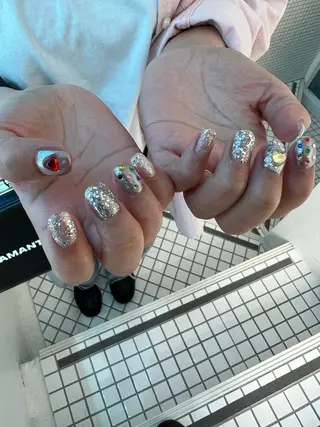 ネイル 【韓国ヘア・ネイル】 HINATA🍒のネイルデザイン