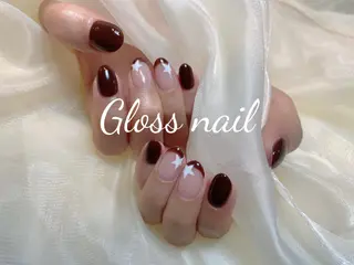 ネイル Gloss nail salonジェル＆長さだし専門店所属・Meri💅ジェル& チップ長さだし専門のネイルデザイン