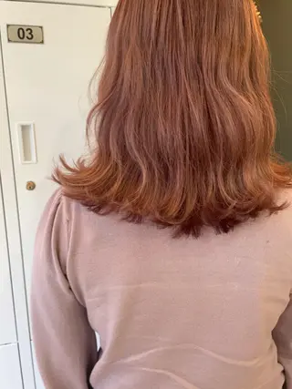 ミディアム カラー 中目黒🌼 🌼ハナのヘアスタイル