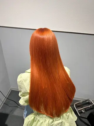 ロング カラー SHIKI押上 ハラサワアヤカのヘアスタイル