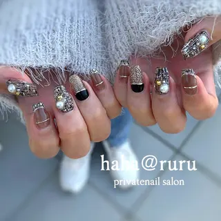ネイル haha@ ruruのネイルデザイン