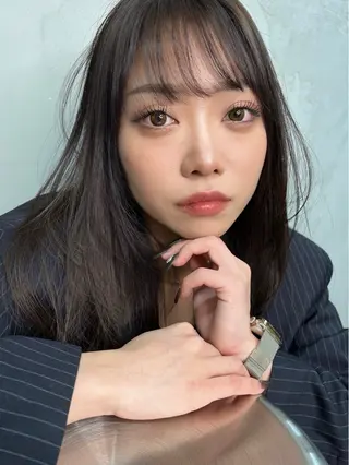 ロング カラー Haru/THREE …by velvetのヘアスタイル