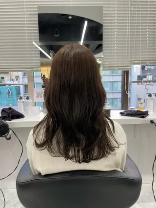 セミロング 💍大人デザイン /ハイトーン♡リクトのヘアスタイル
