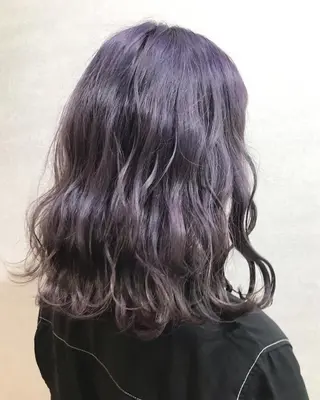 セミロング カラー 🧡色落ちまで2度綺 麗なカラー🧡ヨシキのヘアスタイル