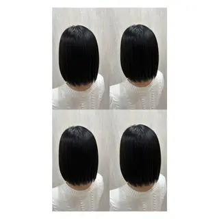 ミディアム カラー 店長✨レイヤー✖️ 髪質改善✖️韓国ヘアのヘアスタイル