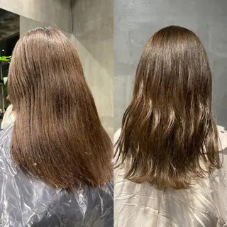 セミロング カラー Agu hair lore沼館店所属・八戸パーマ/メンズパ ーマ/シンゴ。のヘアスタイル