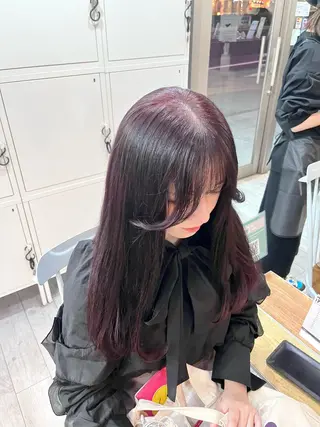 ロング カラー 村田梨乃/ minim hairのヘアスタイル