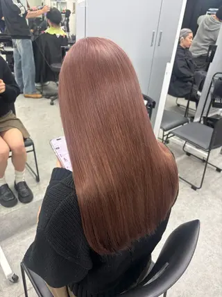 ロング カラー 韓国トレンドヘア🤍 Chima🤍のヘアスタイル